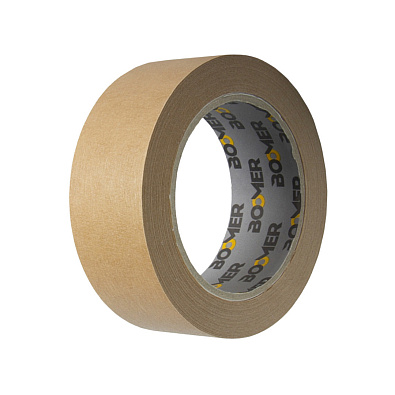 BOOMER лента маскирующая BM-8000/36 коричневая до 80С 36мм*40м