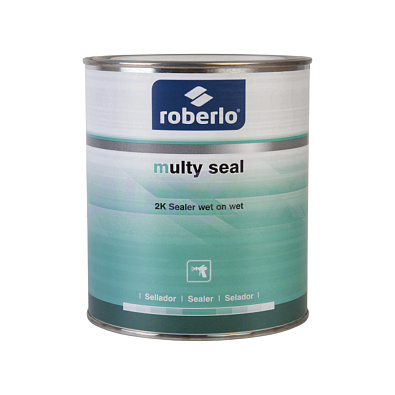 ROBERLO грунт акрил-уретановый Multy seal S6 W/W черный с P5000 1.0+0.25л