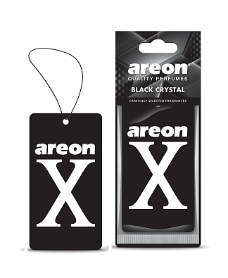 AREON ароматизатор воздуха X подвесной Black Crystal