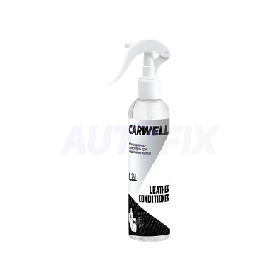 CARWELL кондиционер-очиститель кожи Leather Conditioner с триггером 0.25л