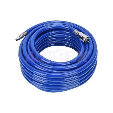 OTRIX шланг ПВХ армированный синий 10/16мм с б/с 10м