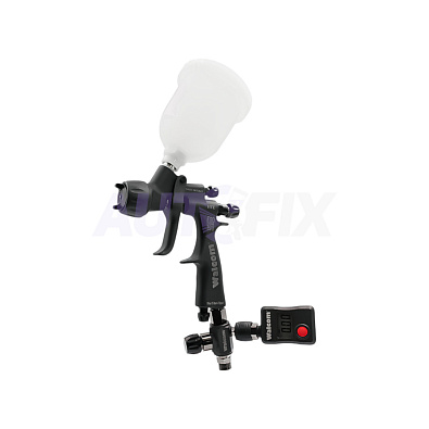 WALCOM миникраскопульт EGO Carbonio 190 HALO с манометром 1.2мм