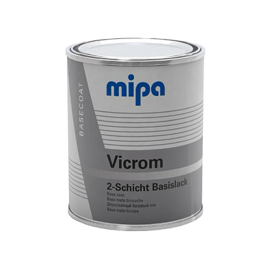 MIPA базовая краска Vicrom BC полированный алюминий 1л