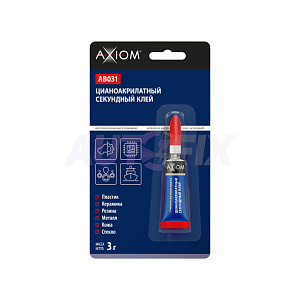 Клеи цианоакрилатные AXIOM