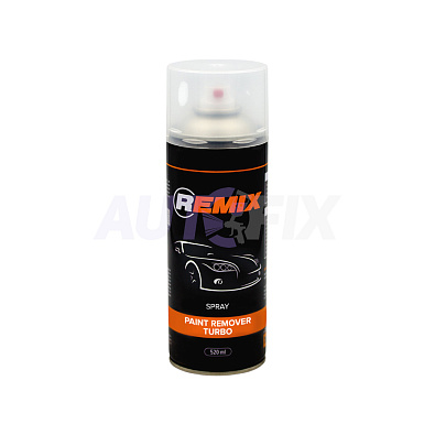 REMIX 1K удалитель краски Paint Remover Turbo аэрозоль 520мл
