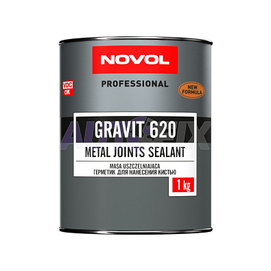 NOVOL герметик Gravit 620 под кисть серый 1кг