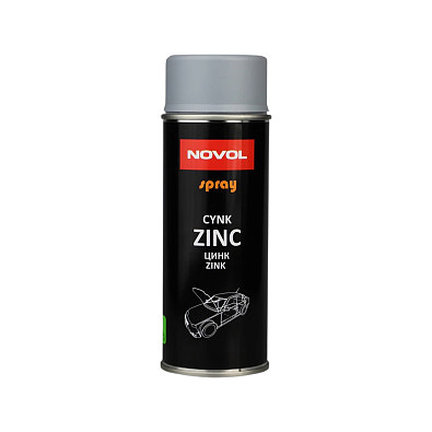 NOVOL Spray грунт цинковый Zinc антикоррозионный 400мл