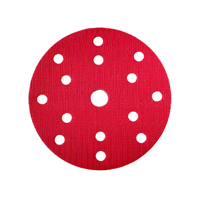 STRONG подложка для шлифмашинки 150*10мм red soft 715010