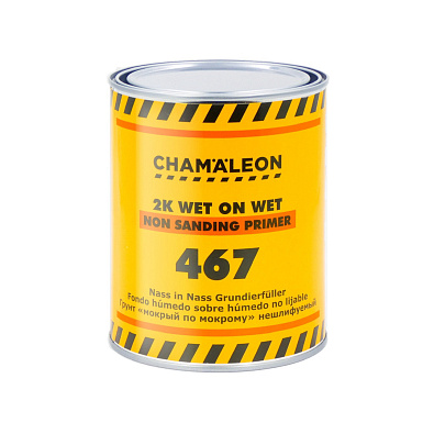 CHAMALEON 14671 грунт мокрый по мокрому 2K Wet on Wet серый 1.0+0.2л