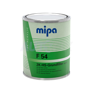 MIPA грунт акриловый F54 2К-HS 4+1 белый комплект 1.0+0.25л