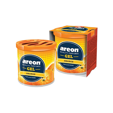 AREON ароматизатор воздуха Gel в банке Orange 80г