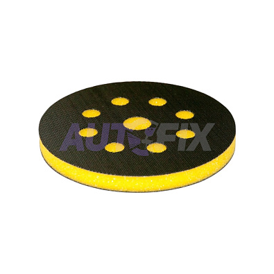 MIFES подложка на липучке Standard grip 125мм x 10мм желтая твердая