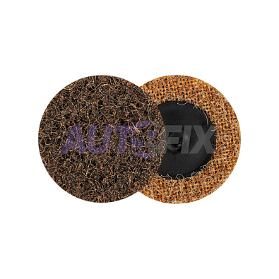 WUMAX минидиск флисовый Roloc 1580505001 коричневый D=50мм