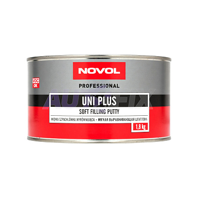 NOVOL шпатлевка Uni Plus мягкая выравнивающая 1.8кг