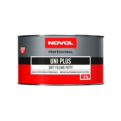 NOVOL шпатлевка Uni Plus мягкая выравнивающая 1.8кг