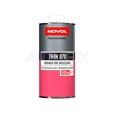 NOVOL разбавитель Thin 870 для баз 0.5л