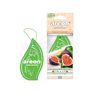 AREON ароматизатор воздуха Mon Areon подвесной Lime & Fig