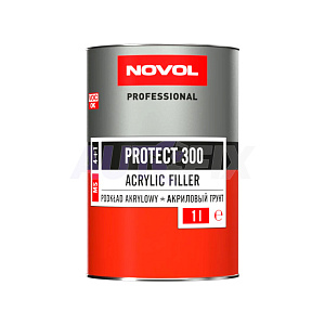NOVOL грунт акриловый Protect 300 MS серый 1.0+0.25л
