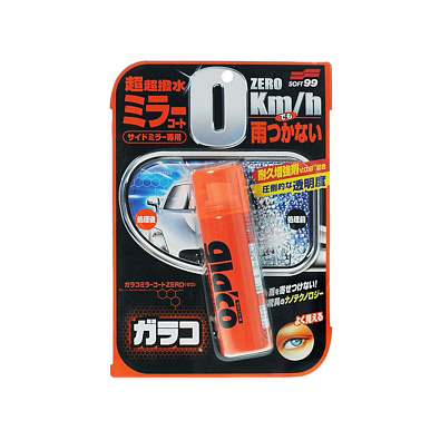 SOFT99 04172 водоотталкивающее покрытие для стекла Glaco Mirror Coat Zero 40мл