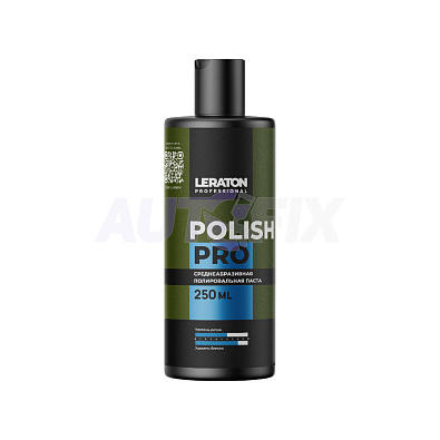 LERATON PRO паста полировальная Polish PRO среднеабразивная LPPOL025 250мл