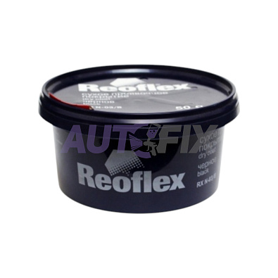 REOFLEX сухое проявочное покрытие Dry Coat черное 50г