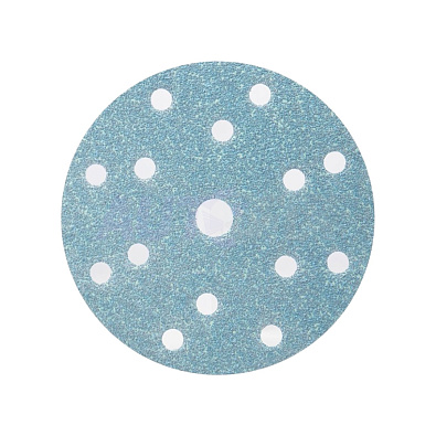 FASTPLUS шлифовальный круг 150мм 15 отв. B65 Blue Ceramic P240