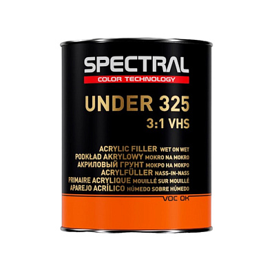 SPECTRAL грунт акриловый Under 325 VHS P1 3:1 белый 0.75+0.25л