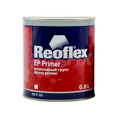 REOFLEX грунт эпоксидный EP Primer 4+1 черный с отвердителем 0.8+0.2л