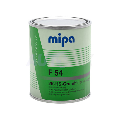 MIPA грунт акриловый F54 2К-HS 4+1 темно-серый комплект 1.0+0.25л