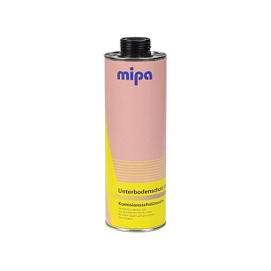 MIPA антикор на восковой основе Unterbodenschutz Wax черный 1л