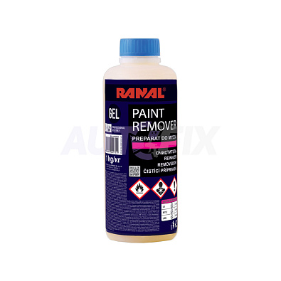 RANAL средство для удаления ЛКП Paint Remover гель 1.0кг