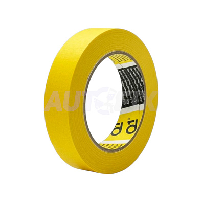 Q1 малярная лента Premium MT124 110C UV желтая 24мм*50м