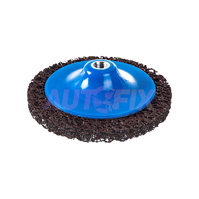 РМ-90528 круг для снятия ржавчины черный d=150мм на резьбе М14