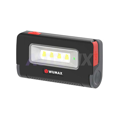 WUMAX фонарь аккумуляторный налобный IP65 CLICK 2600 mAh 160+300лм