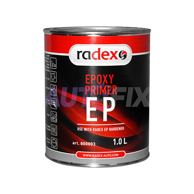RADEX грунт эпоксидный EP Epoxy Primer с отвердителем 1.0+0.5л